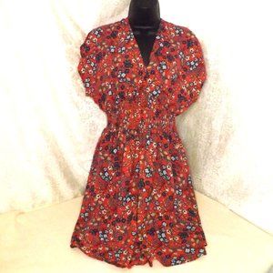 Bebop Coral Mini Dress- Women's Large